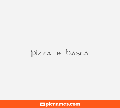 Pizza e Basta